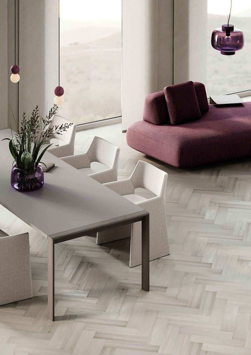 Fargo Herringbone Дуб Модена, 1,12 м²