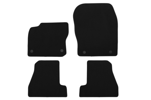 Коврики в салон для FORD Focus III 2011-2015, 2014-2019, седан, 4 шт. (текстиль) KVR01166801200K