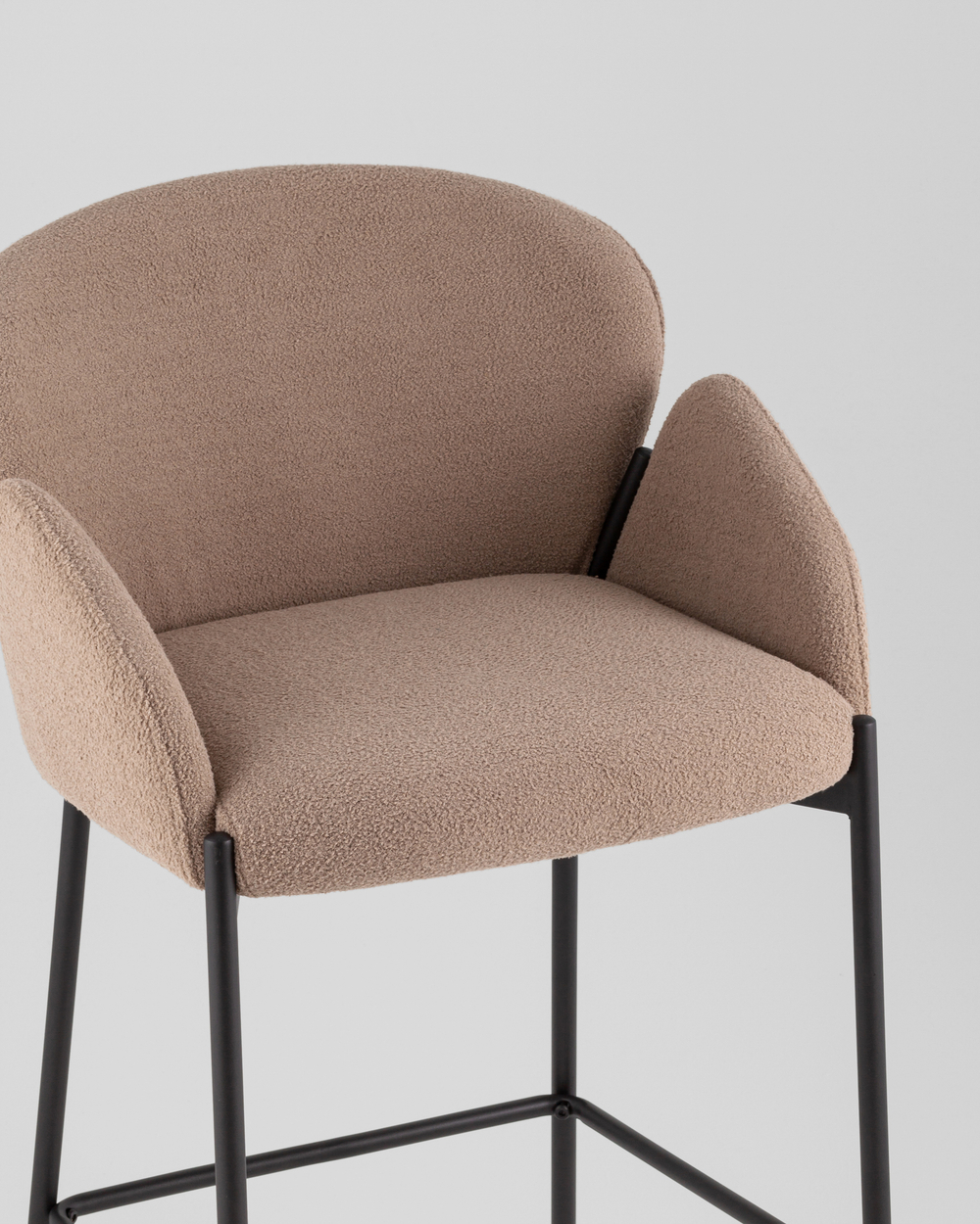 Стул полубарный Melia светло-коричневый