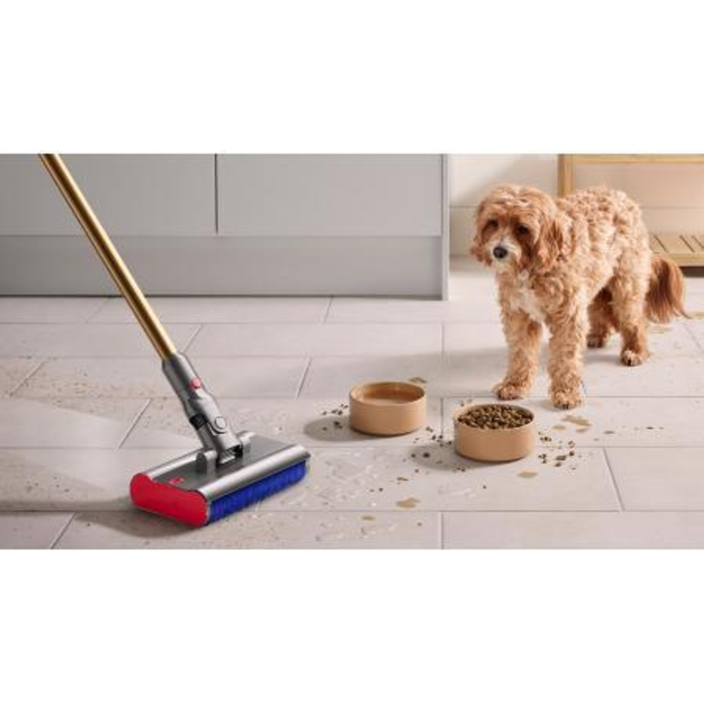 Пылесос беспроводной Dyson V12 (SV46) Detect Slim Nautik Cordless Vacuum Cleaner (Yellow/Nickel)