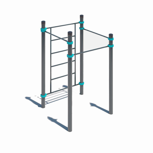 Воркаут комплекс 3 турника и шведская стенка