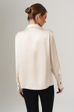 23153 Блузка женская (кремовый)