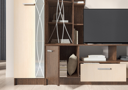 Гостиная Ольбия (Модульная) комплект №1