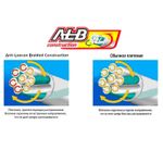 OWNER Шнур Kizuna X8 Broad PE multi color 10м 300м 0,42мм 40кг