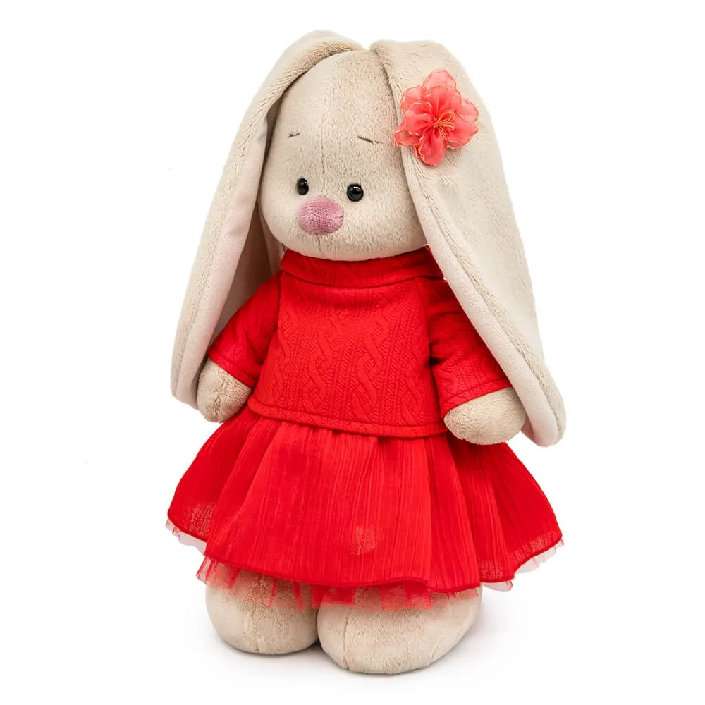 Зайка Ми в маково-красном комплекте (малый) StS-676