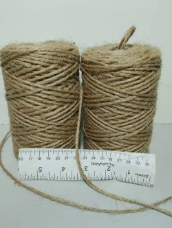 КронаГрупп Шпагат крепежный 100 м, 3.5 мм, 25 кгс, Джут