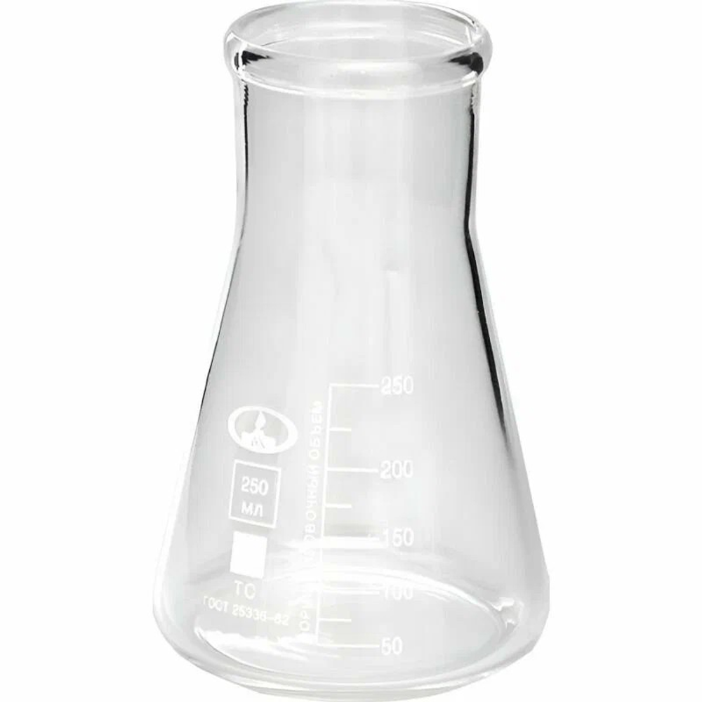 Колба Кн-2-250-50, с делениями, ТС (МиниМед)