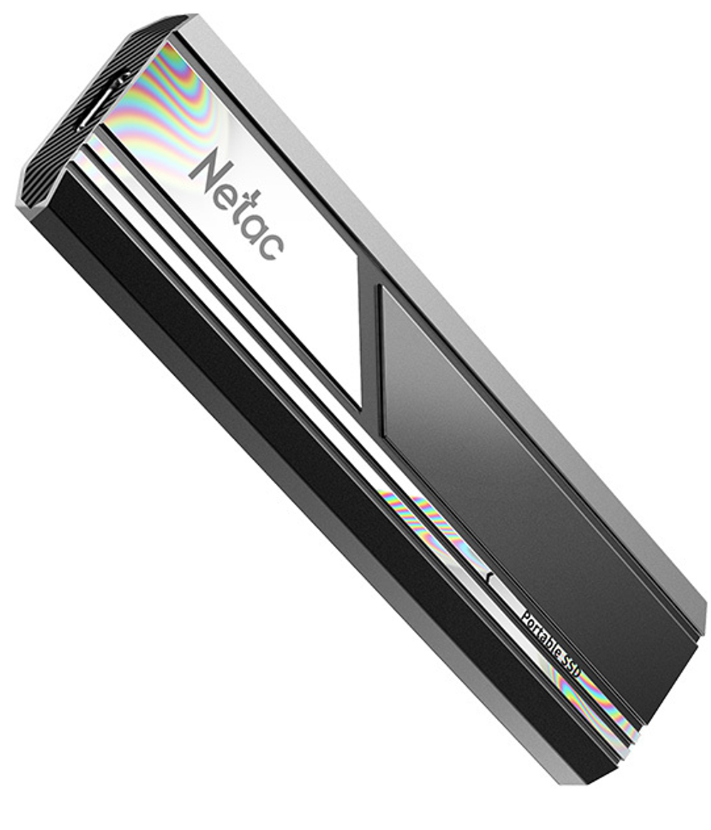 Внешний SSD USB 3.2 Gen 2 Type-C Netac NT01ZX10-500G-32BK 500 ГБ