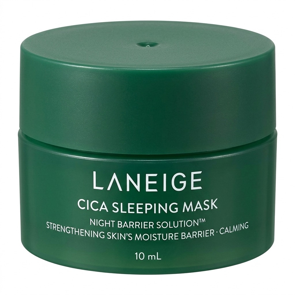 Ночная маска для лица с экстрактом центеллы Laneige Cica Sleeping Mask (мини), 10мл