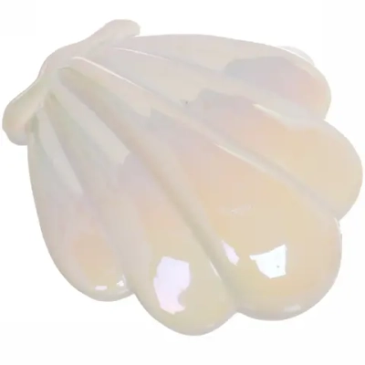 Расческа массажная компактная «Beauty Home», ракушка жемчужная, в коробке, 10*8.5см