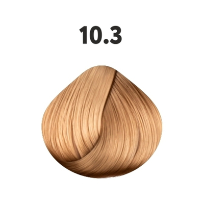 10.3 крем-краска KAARAL AAA Color Collection очень очень светлый блондин золотистый - 100 мл.