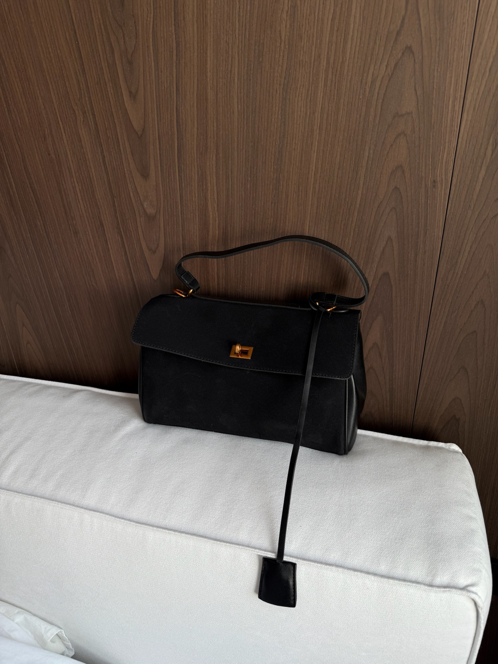 Сумка из эко замши