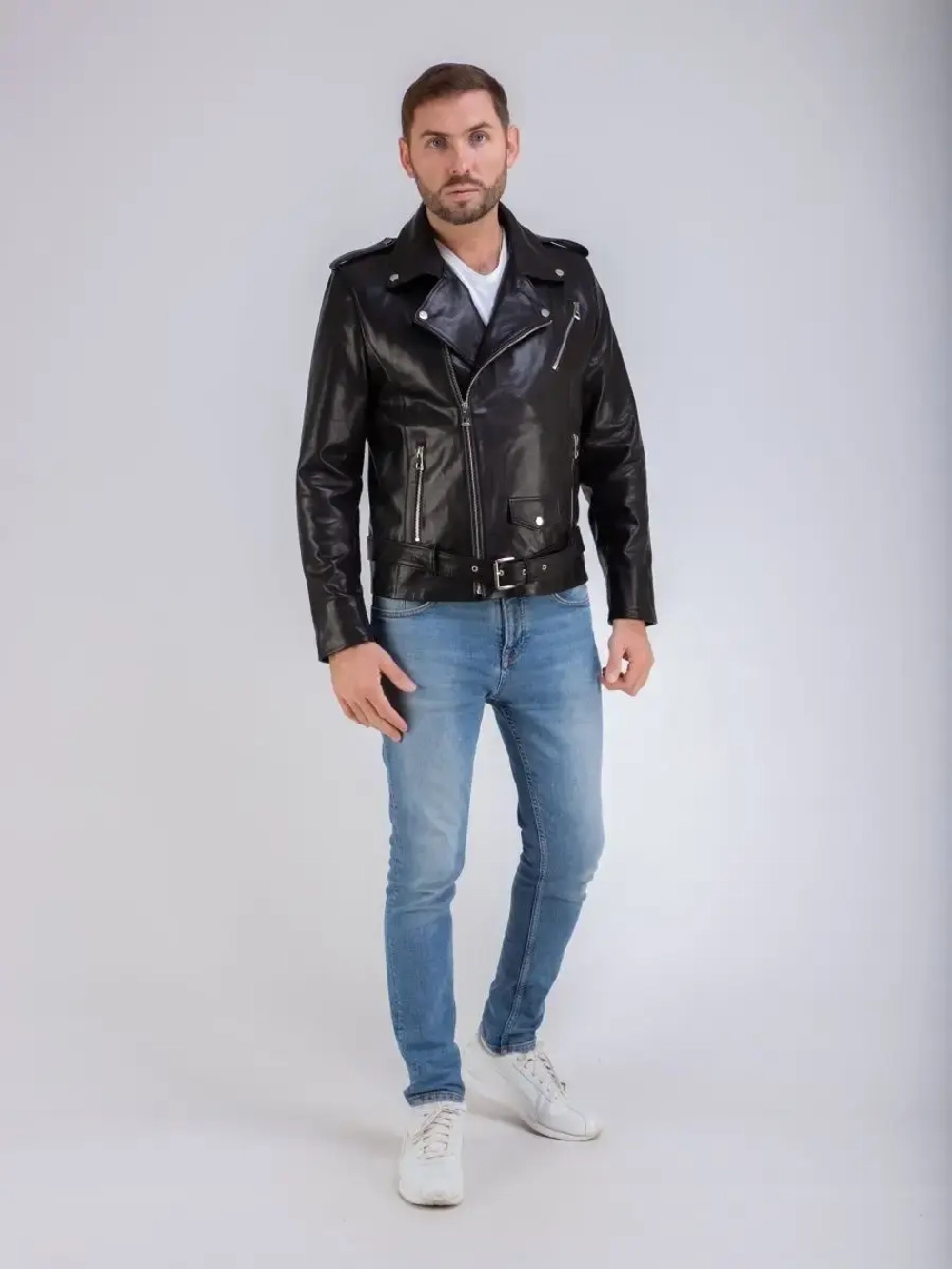 Косуха мужская натуральная кожа Турция