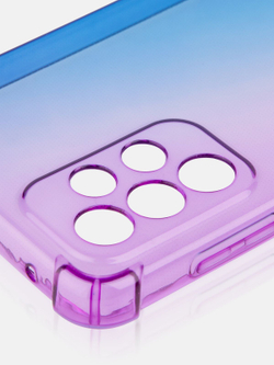 Чехол ROSCO для Samsung Galaxy A33 оптом (арт. SS-A33-HARD-TPU-VIOLET-BLUE)