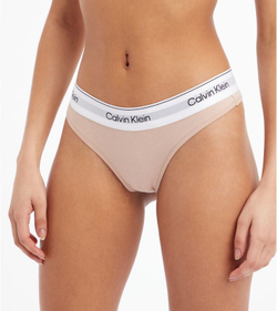 Спортивные трусы Calvin Klein Thong 1P - Beige