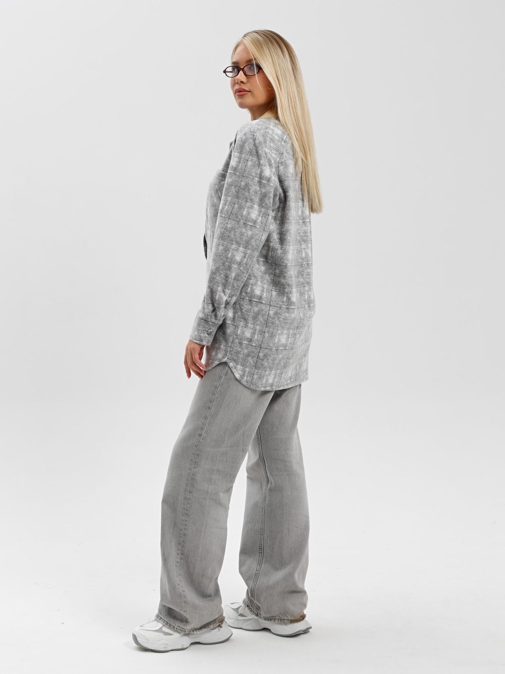 Рубашка Вселенная Виотекс СЕРЫЙ