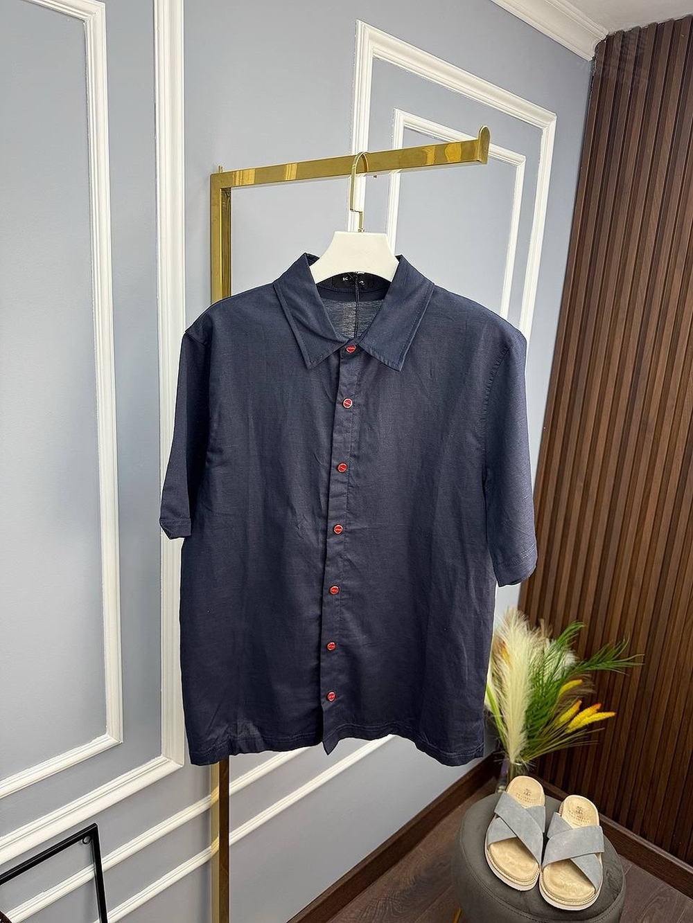 Льняной костюм Kiton