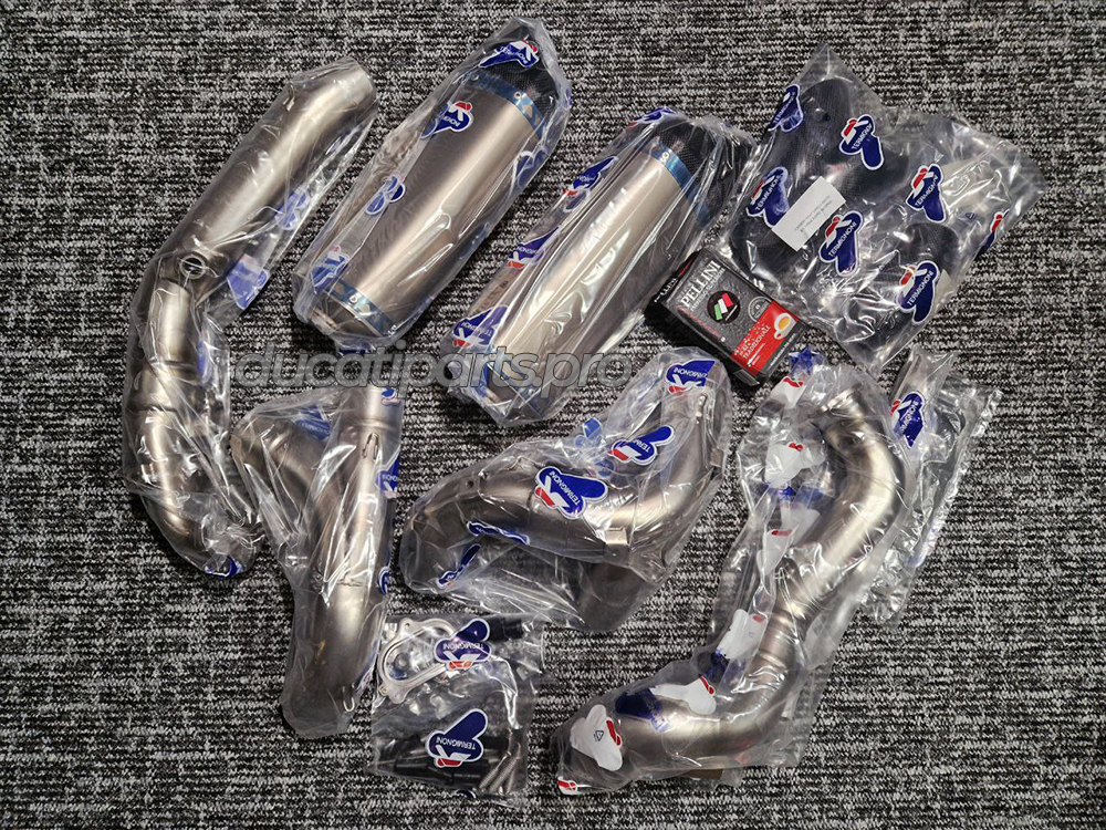 D17009400ITC TERMIGNONI TITANIUM/STEEL COMP. EXHAUST (P V2, P 1199/1299)