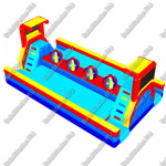 Коммерческий надувной батут "Не упади в море" 9*5.5*3,8 м