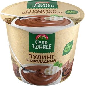 ПУДИНГ МОЛОЧНЫЙ ШОКОЛАДНЫЙ 120ГР СЕЛО ЗЕЛЕНОЕ