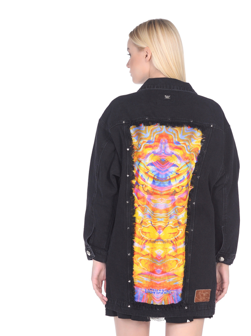 LIGVIANNI Джинсовая куртка Denim Jacket A fiery look