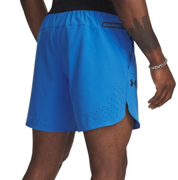 Мужские теннисные шорты Under Armour Vanish Elite - blue atlantis/black