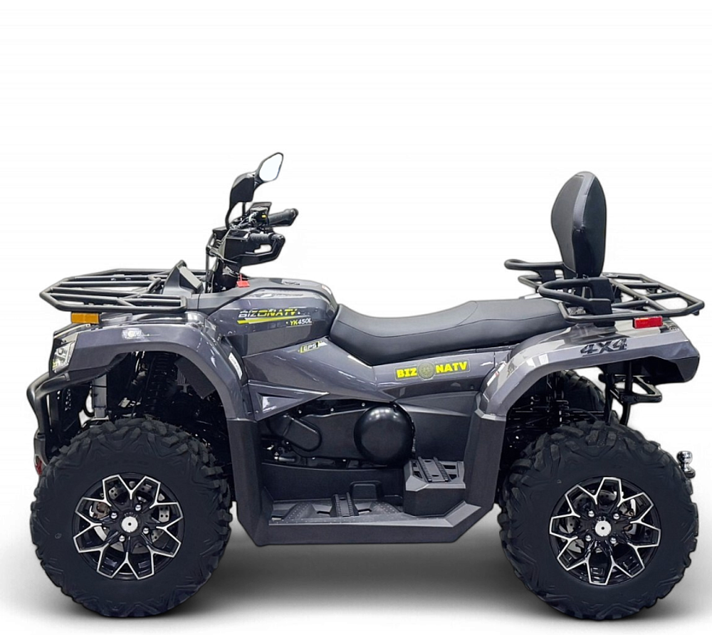 Квадроцикл Bizon YK450A (ПТС) серый