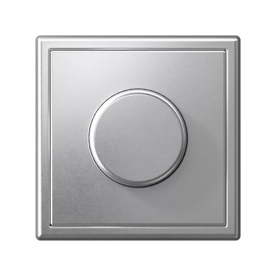 Светорегулятор поворотно-нажимной (диммер) ArtGallery LED RC 400Вт механизм алюм. SE GAL000323