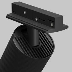 Трековый однофазный светодиодный светильник на шину Maytoni Unity   TR089-1-GU10-BB