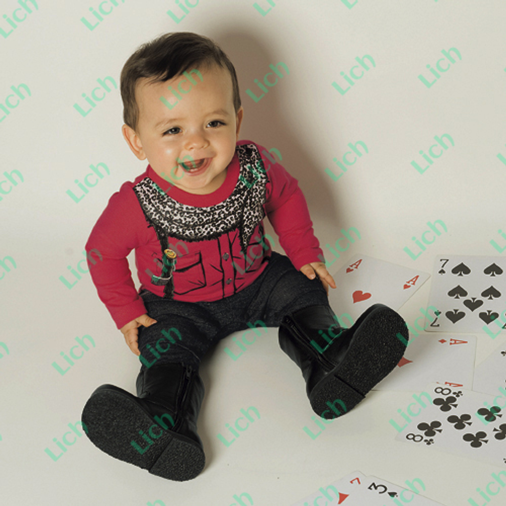 Комбинезон-имитация брюк и джемпера с шарфом