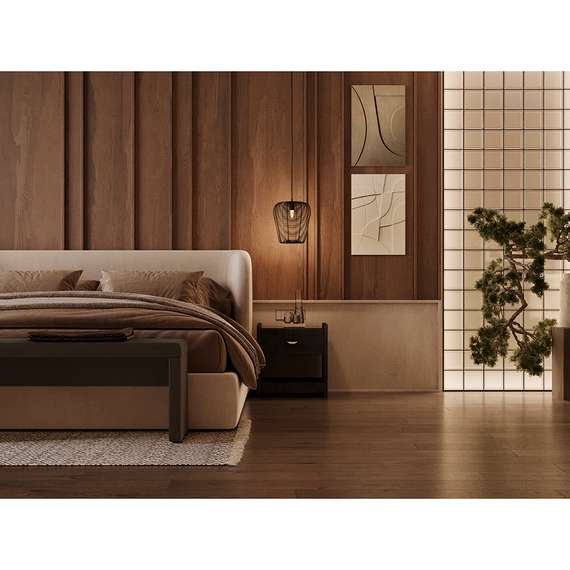 Светильник подвесной Vinger, Ø28х30 см, черный