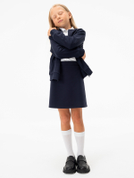 Гольфы детские в рубчик Mjölk White