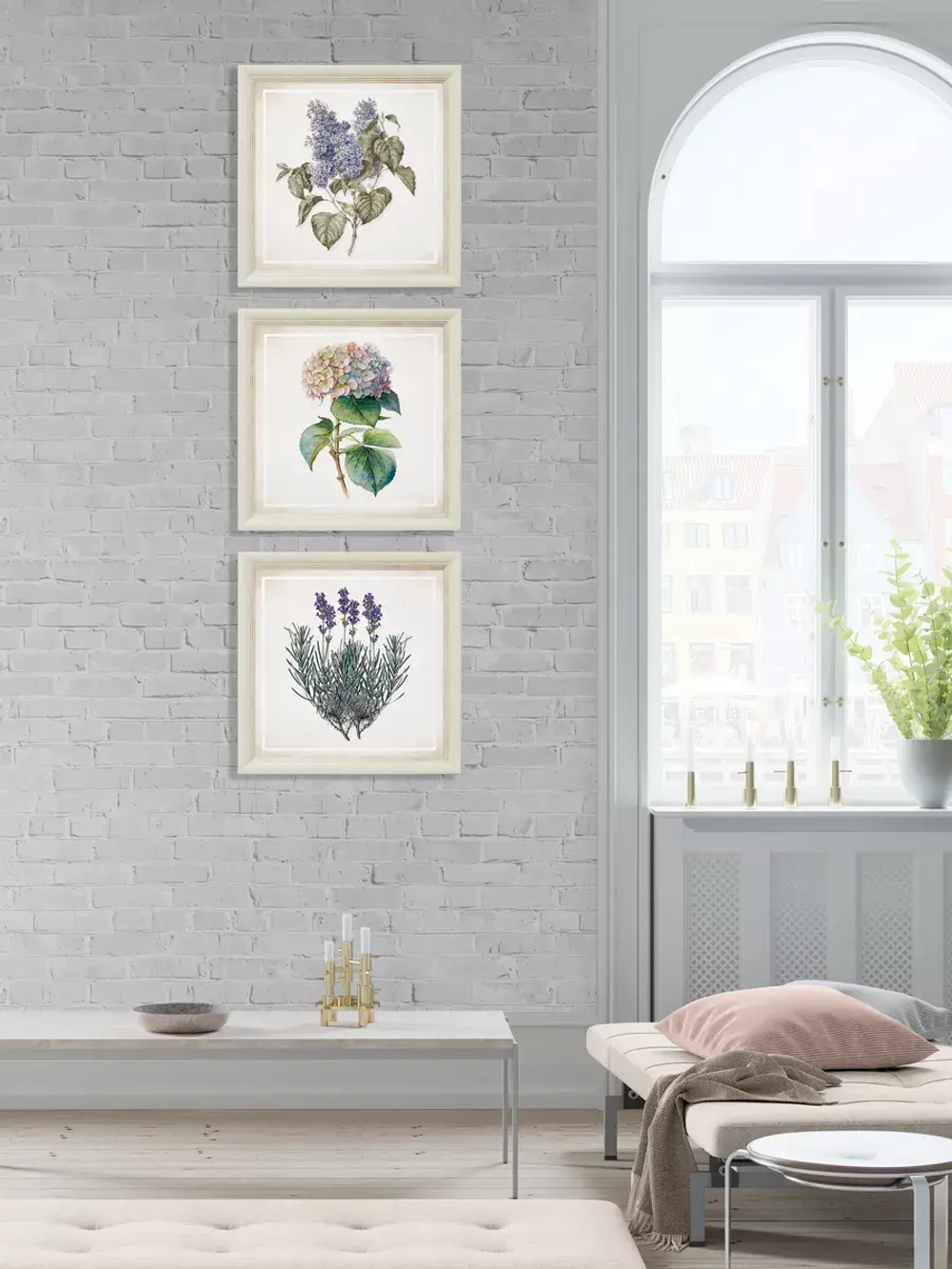 Картина на стену интерьерная на холсте 34x34 см