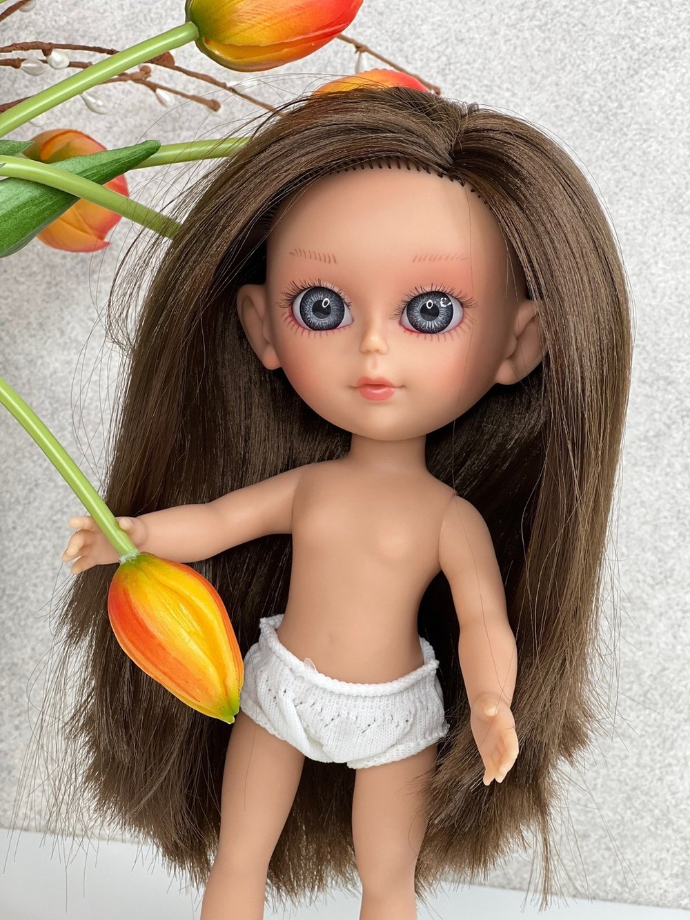 Кукла Nines виниловая 30см Dainty без одежды (2440W6)