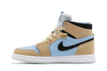 Кроссовки Jordan Air Jordan 1 High Zoom Air Cmft "Sesamepsychic Blue" (Женская размерная сетка)