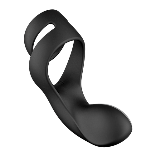 Черное эрекционное кольцо для стимуляции промежности Svakom Benedict Double Ring Perineum Stimulator SL01