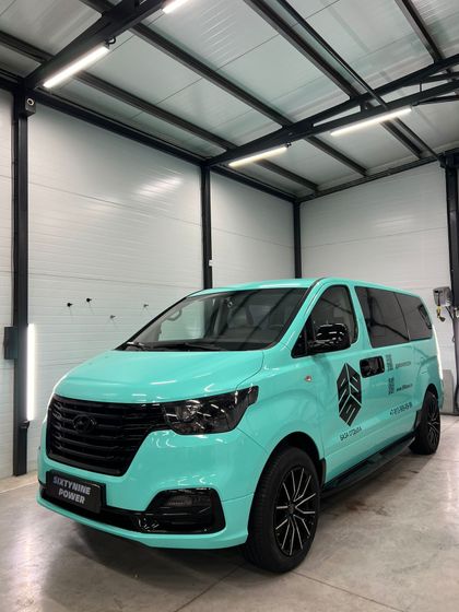 Пленка PET бирюзовая глянцевая Gloss Tiffany Carbins