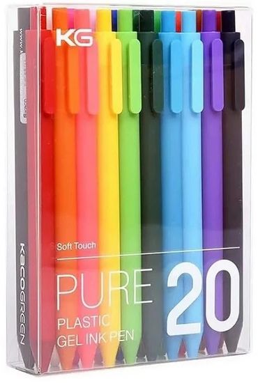 Набор гелевых ручек Xiaomi KACO Pure Plastic Gel Ink Pen K1015