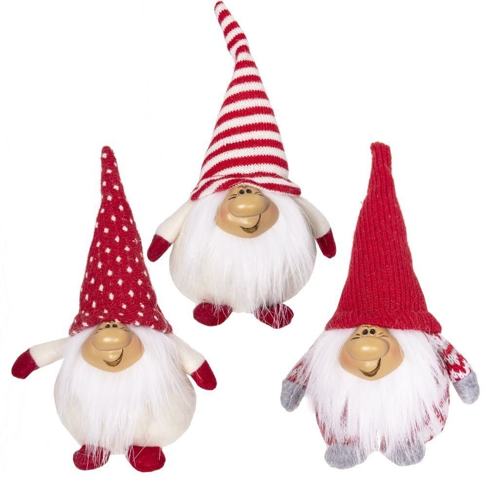 GAEM Игрушка набивная "Гном", L9 W7 H18 см, 3в.