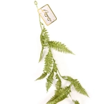 Украшение новогоднее «Сияющий папоротник» 1,80 м, Салатовый
