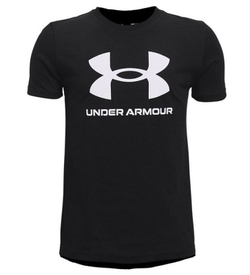 Детская теннисная футболка Under Armour Sportstyle Logo SS