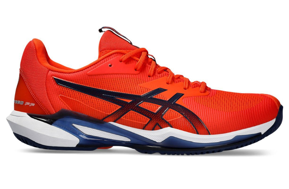 Мужские кроссовки теннисные Asics Solution Speed FF 3 - koi/blue expanse