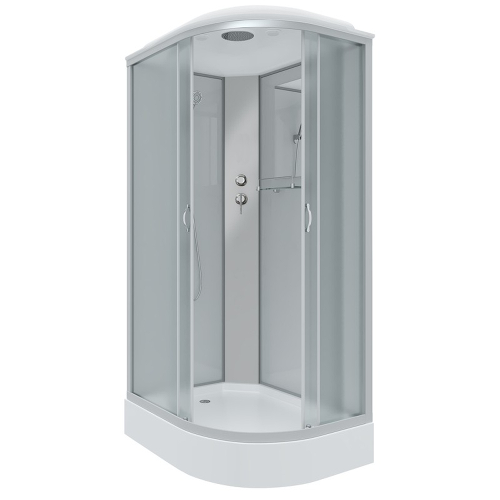 Душевая кабина Niagara Classic NG-3312-14L (120х80х215) низкий поддон(13см),стекло матовое,3 места
