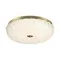7719/48L PIKO LED SN 027 Светильник металл/стекло/прозрачный/золотой LED 48Вт 3000-6500K D400 IP20 пульт ДУ TESORO