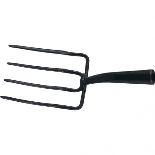 63803 Вилы 4-х рогие, огородные 175х220х1320мм, кованные, деревянный черенок