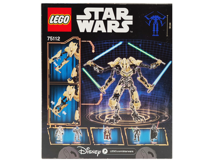 Конструктор LEGO Star Wars 75112 Генерал Гривус