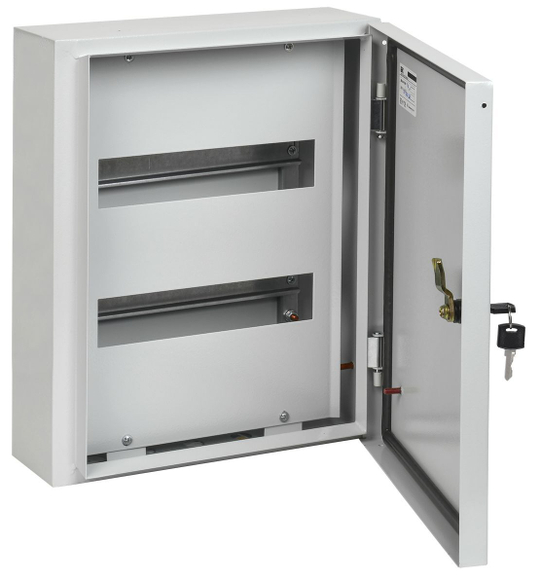 Корпус металлический ЩРН-24 (410х330х120мм) IP54 TITAN IEK