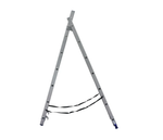 Лестница алюминиевая двухсекционная 7 ступеней SMARTY/SN011-207