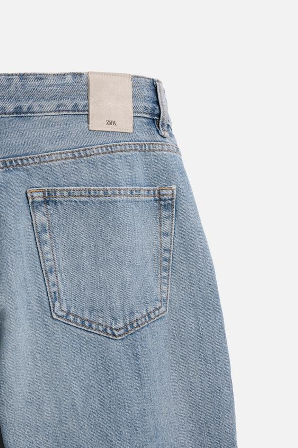 ZARA ДЖИНСЫ REGULAR FIT, СИНИЙ