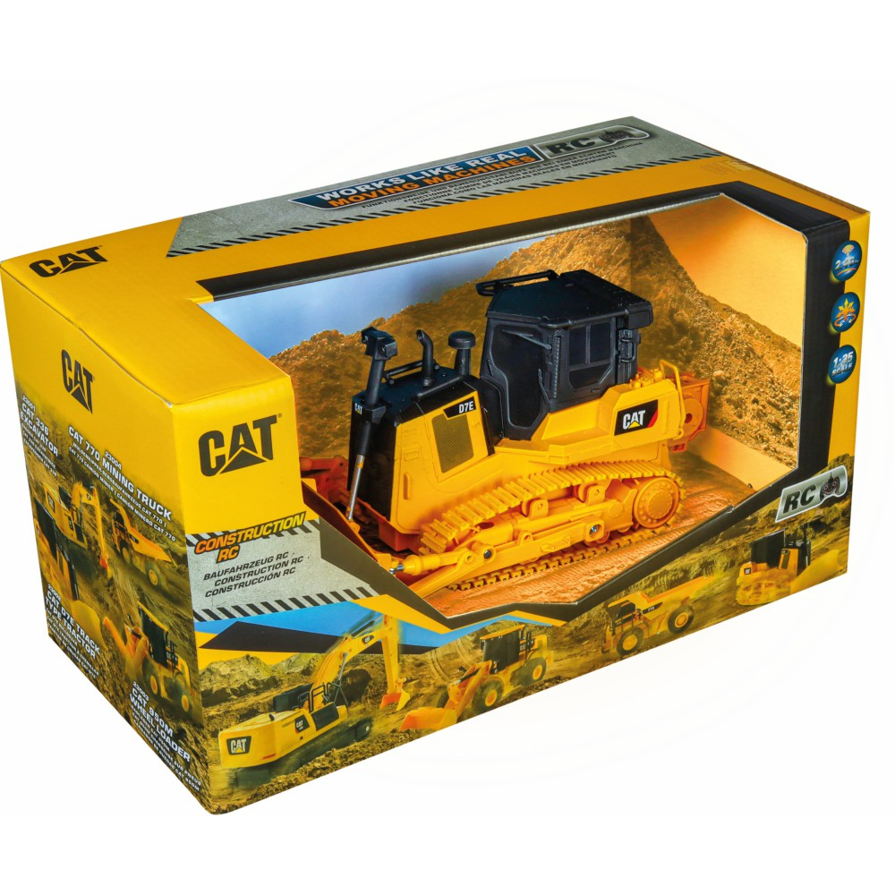 Радиоуправляемый бульдозер Carrera RC CAT D 230027E 1:35 2,4 ГГц — фото 1